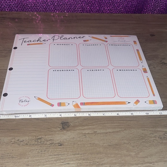 Teacher Planner Notepad - Picture 5 of 6